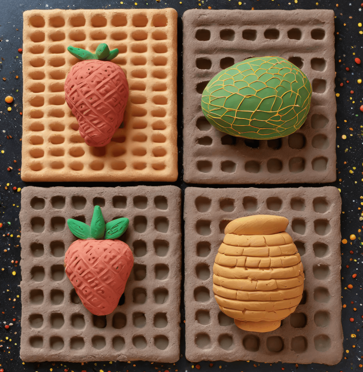 Plastic Waffles