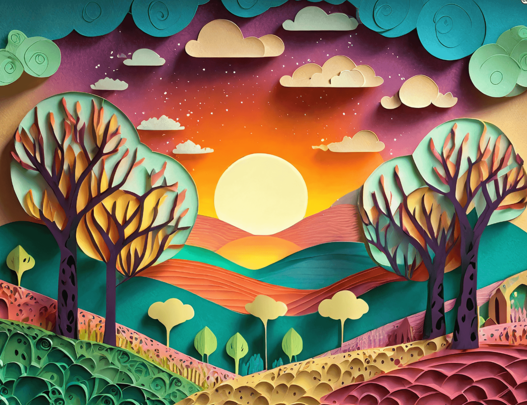 Pastel Landscape
