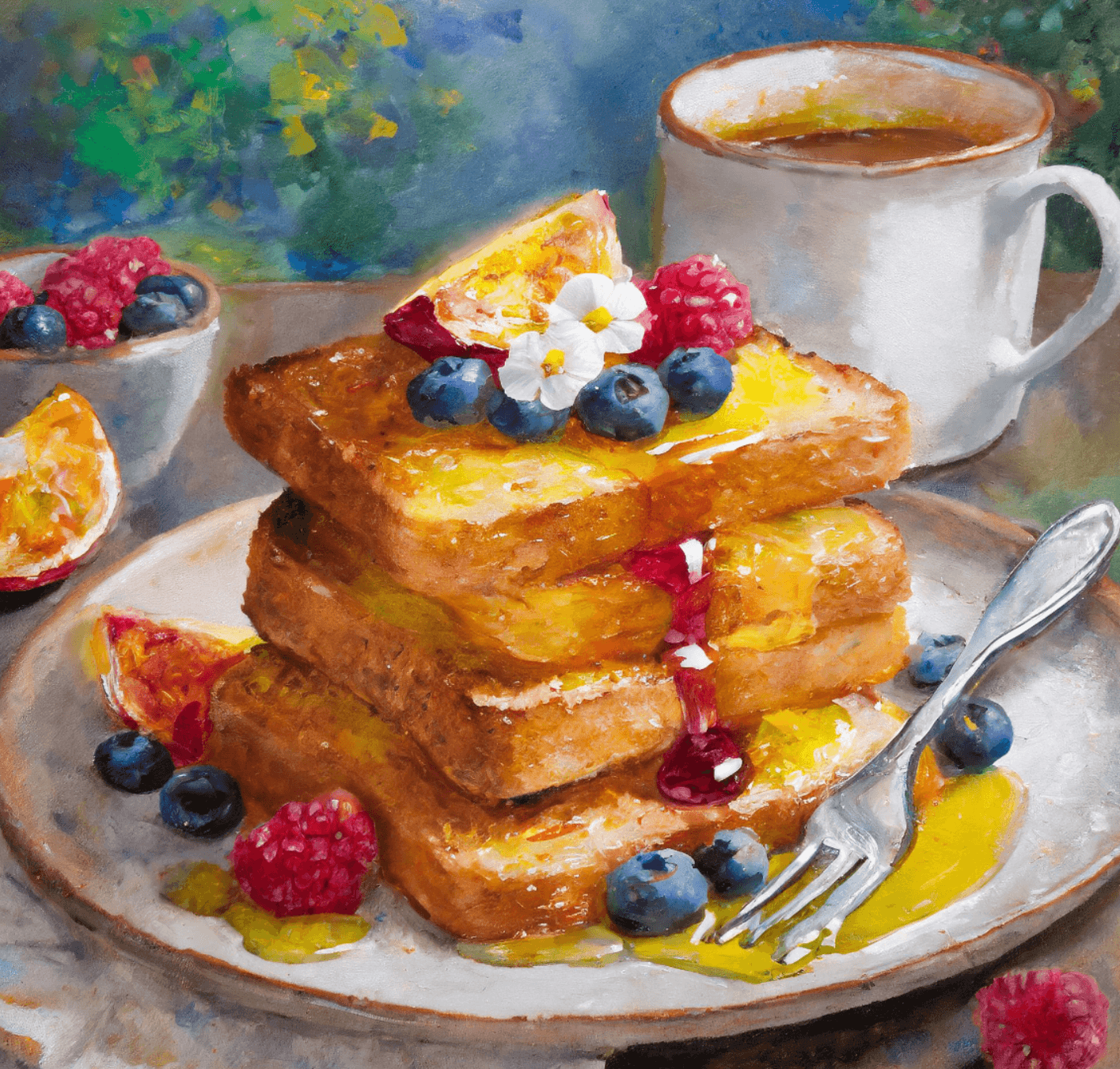 Waffle Breakfast